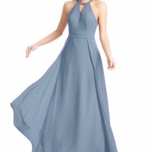 Dusty Blue Azazie Dress